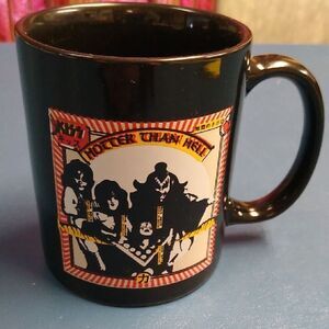 Black KISS 'Hotter Than Hell' Mug